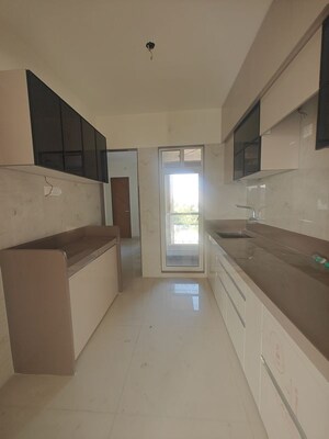 Kitchen in 3 BHK Apartment at Moreshwar 19 East, Nerul – for Rent