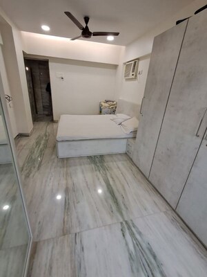 Bathroom in 2 BHK Apartment at Ave Maria Apartment, Bandra West – for Rent