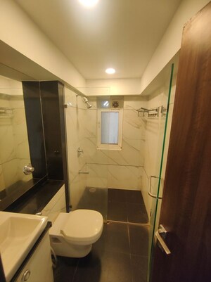Bathroom in 2 BHK Apartment at Deep Tower, Andheri West – for Rent