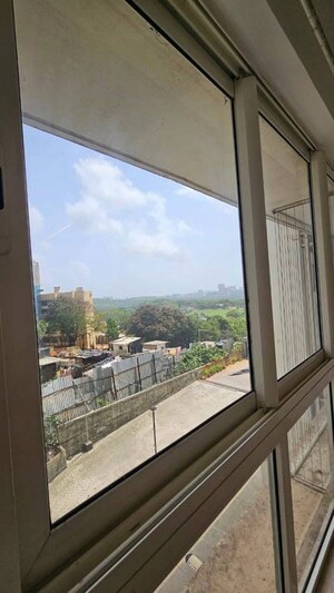 Balcony in 2 BHK Apartment at Omkar Ananta, Goregaon East – for Rent