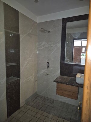 Bathroom in 3 BHK Builder Floor at Sector 15 – for Rent