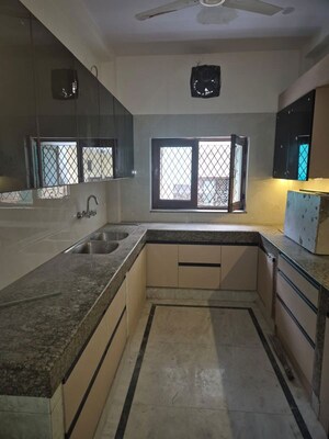 Kitchen in 3 BHK Builder Floor at Sector 15 – for Rent