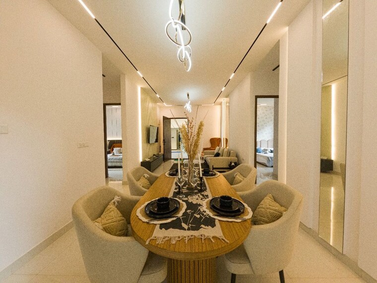 Dining area, mahendra-arto-helix 3 Bedroom 1565 Sq.Ft. Apartment In Electronic City Bangalore 10564939