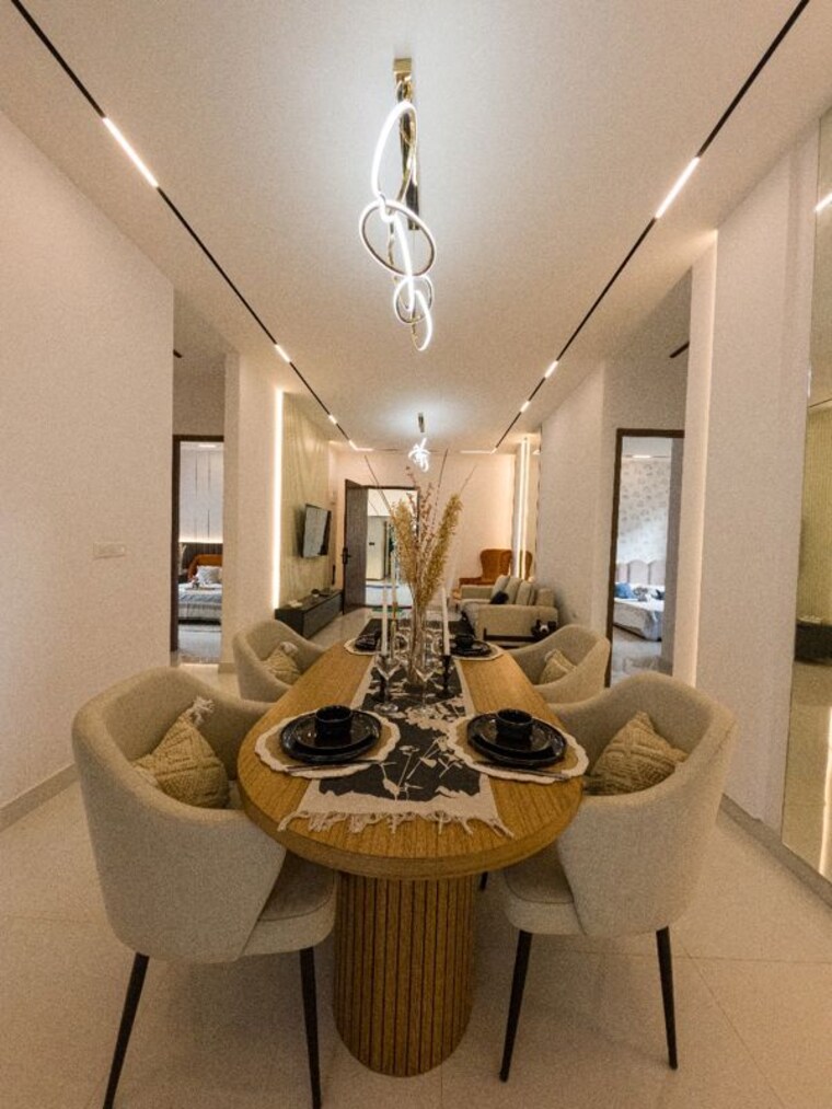 Dining area, mahendra-arto-helix 3 Bedroom 1565 Sq.Ft. Apartment In Electronic City Bangalore 10564939