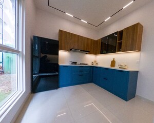 Kitchen in 3 BHK Apartment at Mahendra Arto Helix, Electronic City – for Sale