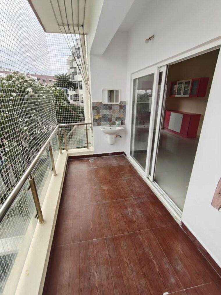 Balcony, abhinav-heights 3 Bedroom 1800 Sq.Ft. Apartment In Manikonda Hyderabad 10564962