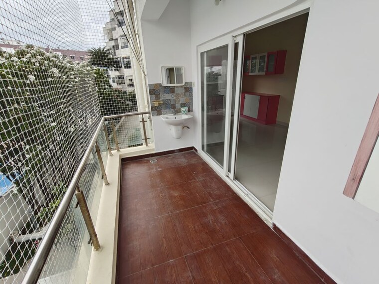 Balcony, abhinav-heights 3 Bedroom 1800 Sq.Ft. Apartment In Manikonda Hyderabad 10564962