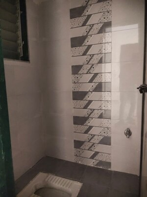 Bathroom in 1 BHK Apartment at Heramb Heights, Kalwa – for Rent