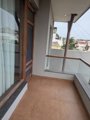 Balcony in 2 BHK Builder Floor at Sector 4 – for Rent
