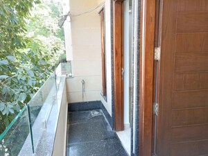 Balcony in 3 BHK Builder Floor at Uday Park – for Rent