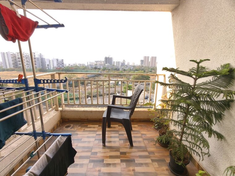 Balcony, 38-park-majestique 1 Bedroom 610 Sq.Ft. Apartment In Undri Pune 10318886