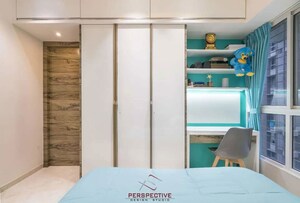 Building Lobby in 2 BHK Apartment at Lodha Amara, Kolshet Road – for Rent
