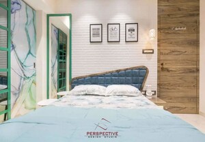 Bedroom in 2 BHK Apartment at Lodha Amara, Kolshet Road – for Rent