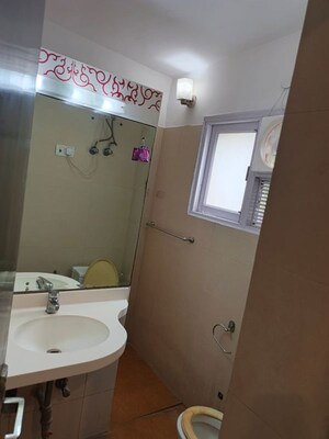Bathroom in 1 BHK Builder Floor at Naraina – for Rent