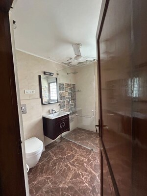 Bathroom in 4 BHK Villa at Vasant Kunj – for Rent