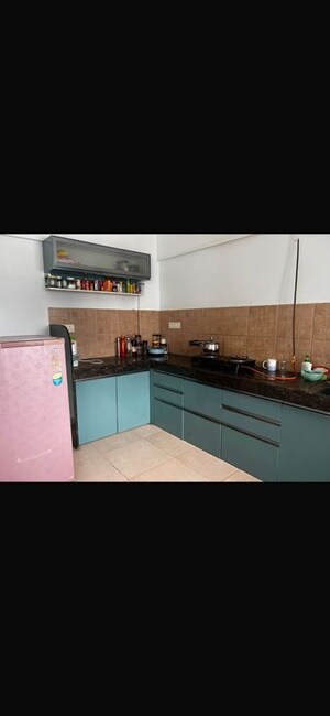 Kitchen in 3 BHK Apartment at Gera Emerald City, Kharadi – for Rent