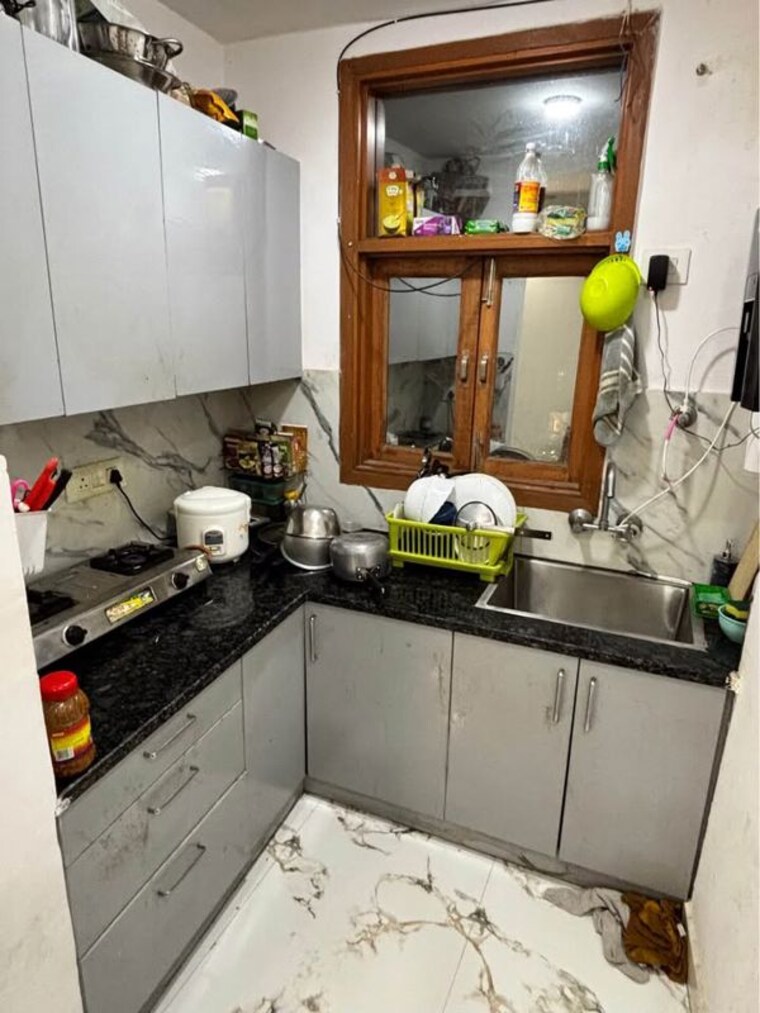 Kitchen, saket 1 Bedroom 450 Sq.Ft. Builder Floor In Saket Delhi 10565198
