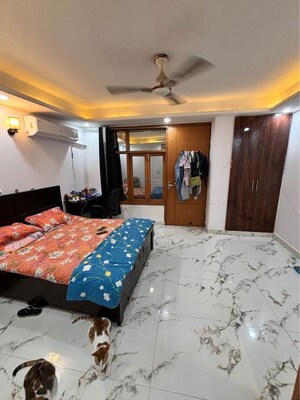 Bedroom in 1 BHK Builder Floor at Saket – for Rent