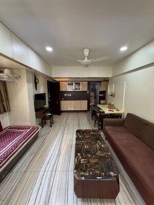 Kitchen in 2.5 BHK Apartment at Nirvan Apartment, Khar West – for Rent