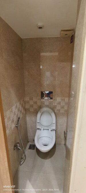 Bathroom in 2 BHK Apartment at Prabhadevi – for Rent