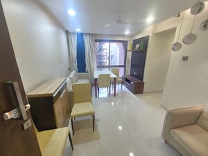 Living Room in 2 BHK Apartment at Shiv Shakti Tower 28, Malad East – for Rent