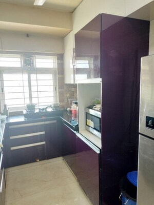 Kitchen in 2.5 BHK Apartment at S Raheja Hari Bhavan, Khar West – for Rent