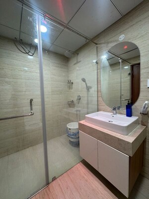 Bathroom in 4 BHK Villa at Eden Garden Kokapet, Kokapet – for Rent