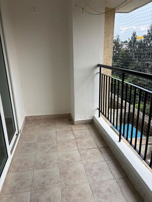 Balcony in 2 BHK Apartment at Brigade Altamont, Hennur – for Rent