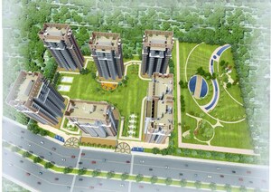 Master Plan in 3 BHK Apartment at VIctoryone Amara, Sector 16 Greater Noida – for Sale