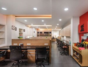 Kitchen in  Office Space at Aurus Chambers, Lower Parel – for Rent