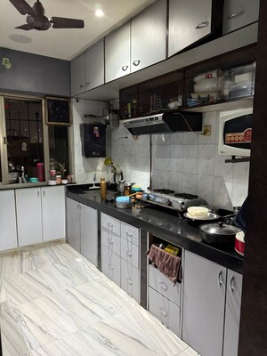 Kitchen in 2 BHK Apartment at Nexus Hyde Park Residency, Manpada – for Sale