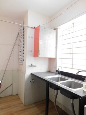 Kitchen in 2 BHK Apartment at Aparna Cyber Commune, Nallagandla – for Rent