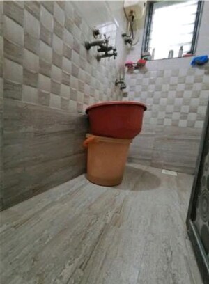 Bathroom in 1 BHK Apartment at Kartik Villa, Kalwa – for Rent