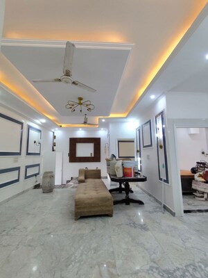 Living Room in 3 BHK Builder Floor at Green Fields Colony – for Sale