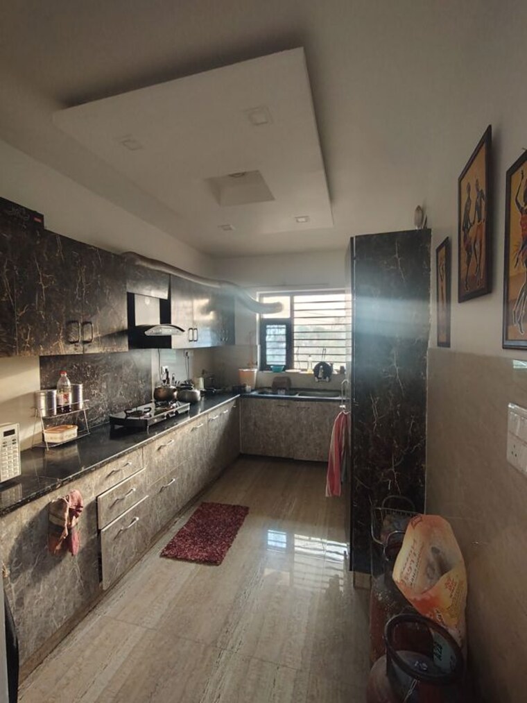 Kitchen, green fields colony 3 Bedroom 1750 Sq.Ft. Builder Floor In Green Fields Colony Faridabad 10565323