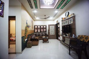 Living Room in 4 BHK Independent House at Isanpur – for Sale