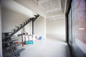 Staircase in 4 BHK Apartment at Vaishnodevi Circle – for Sale