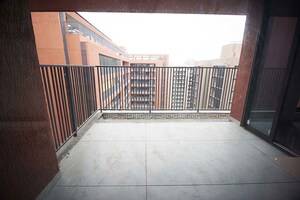 Balcony in 4 BHK Apartment at Vaishnodevi Circle – for Sale