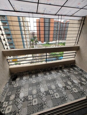 Balcony in 1 BHK Apartment at Evershine Amavi 303 Phase 2, Virar West – for Rent