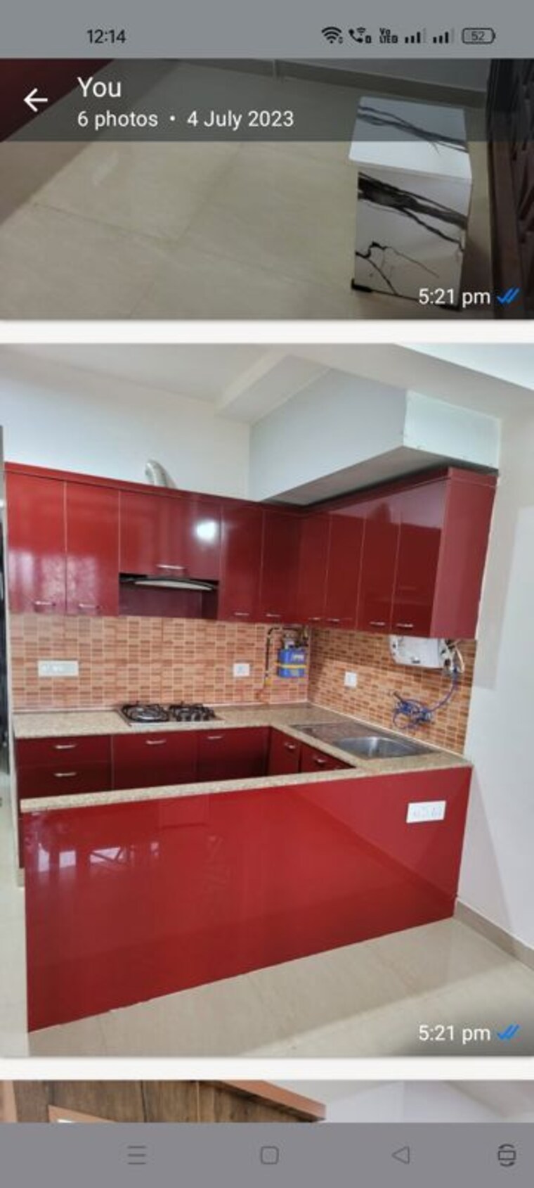 Kitchen, eldeco-edge Studio 600 Sq.Ft. Apartment In Sector 119 Noida 10565346
