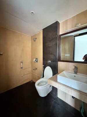 Bathroom in 2 BHK Apartment at Lodha Splendora, Ghodbunder Road – for Rent