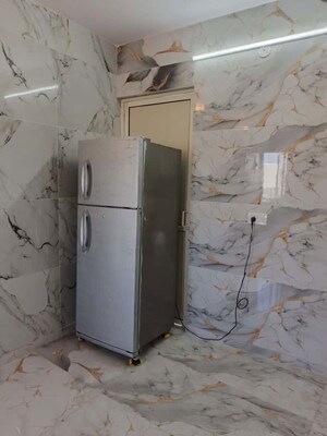 Bathroom in 1 BHK Builder Floor at Kalkaji – for Rent