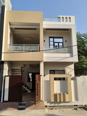 3 BHK Independent House – Exterior View View at Jankipuram Vistar - for Sale