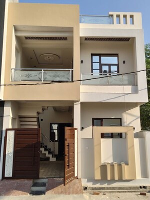 3 BHK Independent House – Exterior View View at Jankipuram Vistar - for Sale
