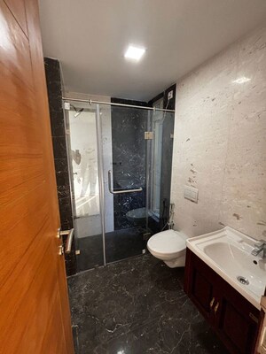 Bathroom in 3 BHK Apartment at Ekta Tripolis, Goregaon West – for Rent