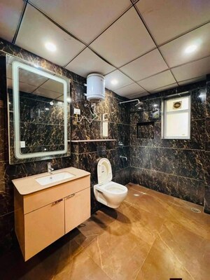 Living Room in 3 BHK Builder Floor at Sushant Lok I – for Rent