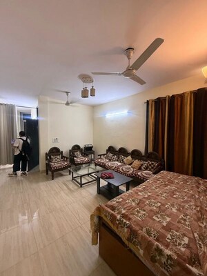 Living Room in 2 BHK Builder Floor at Kalkaji – for Rent