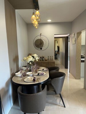 Living Room in 2 BHK Apartment at IM Applaud 38, Goregaon East – for Sale