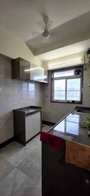 Kitchen in 1 BHK Apartment at Harshail Hornbill, Malad West – for Rent