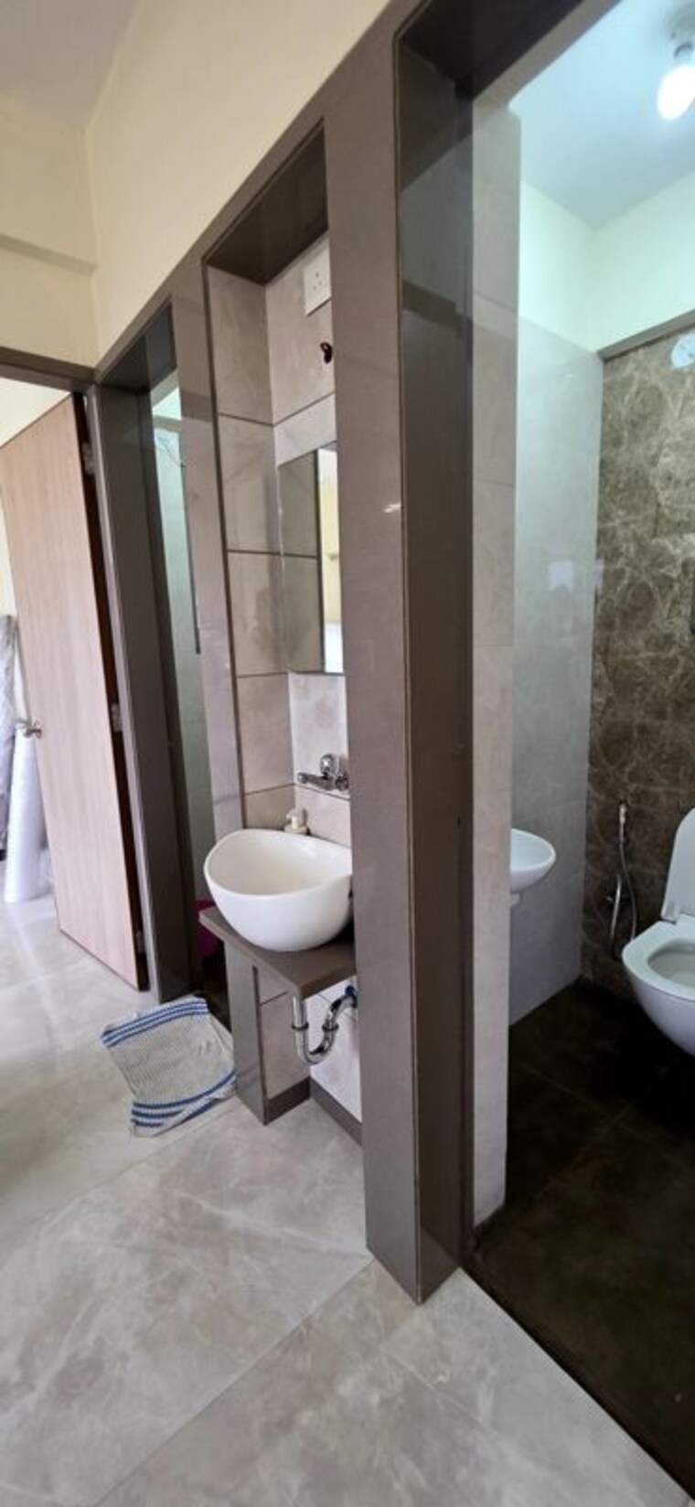 Bathroom, harshail-hornbill 1 Bedroom 420 Sq.Ft. Apartment In Malad West Mumbai 10565418